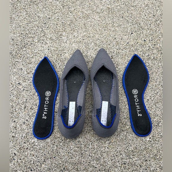 Rothys The Point in Cloud Birdseye - Picture 11 of 13